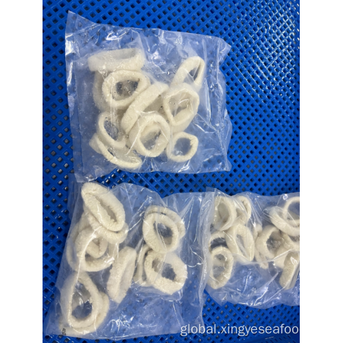 China Breaded Squid Tempura Ring Supplier